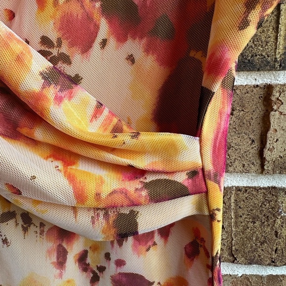 DKNY Multicolor Floral Dress - Picture 6 of 8